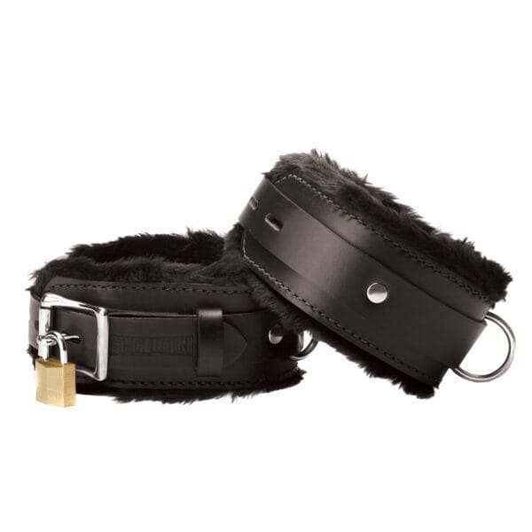 Strict Leather Premium Fur Lined Wrist Cuffs Strict Leather Premium Fur Lined Wrist Cuffs