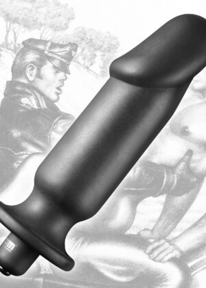 Tom of Finland Silicone Vibrating Anal Plug
