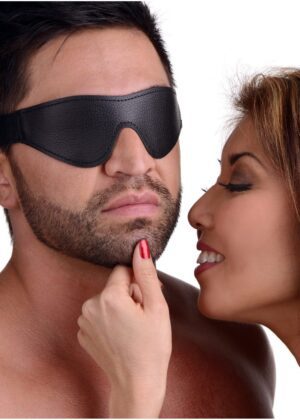 Strict Leather Velcro Blindfold