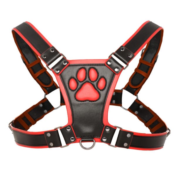 Alpha Pup Bulldog Harness - Red Alpha Pup Bulldog Harness - Red