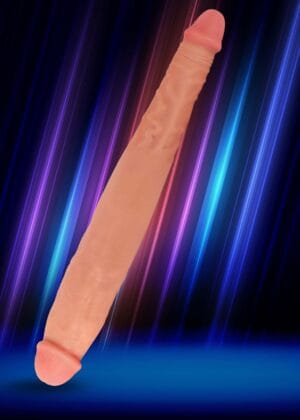 JOCK 13 Inch Tapered Double Dong Flesh