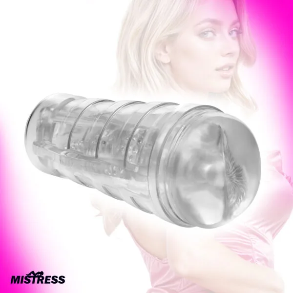 Mistress Brianna Diamond Deluxe Ass Stroker - Clear Mistress Brianna Diamond Deluxe Ass Stroker - Clear
