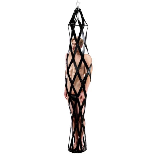 Hanging Rubber Strap Cage Hanging Rubber Strap Cage
