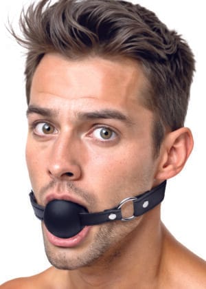 XL 2 Inch Silicone Ball Gag