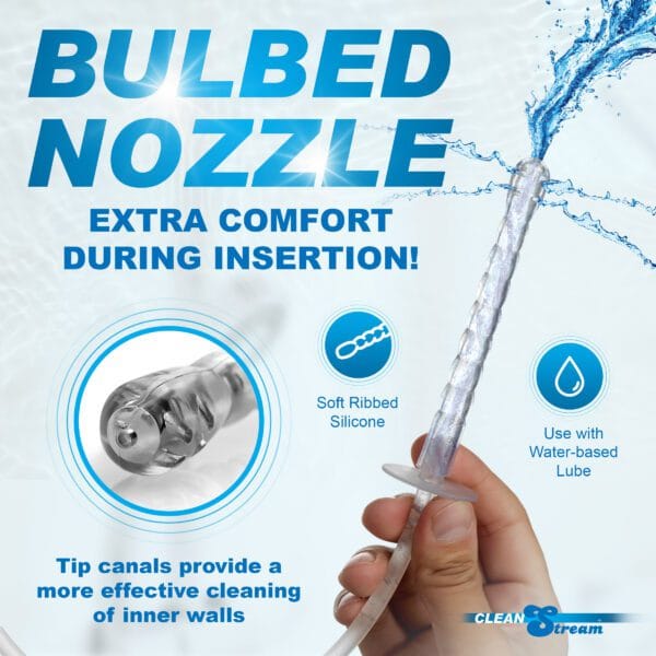 Pump Action Enema Bottle with Nozzle Pump Action Enema Bottle with Nozzle