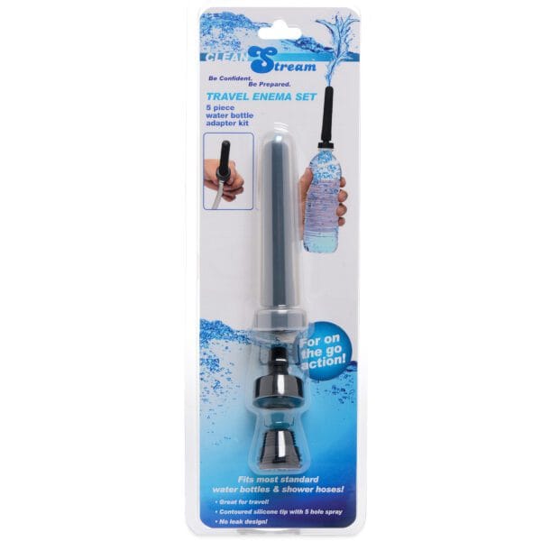 Travel Enema Water Bottle Adapter Set Travel Enema Water Bottle Adapter Set