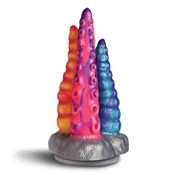 Tenta-Trio Silicone Dildo