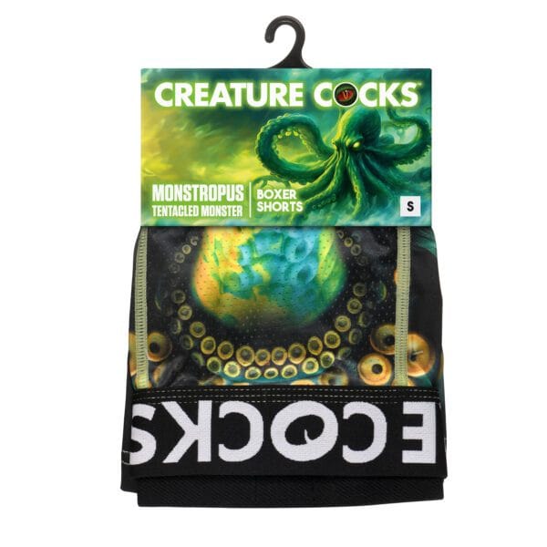 Creature Wear Monstropus Tentacled Monster Boxer Shorts - Small