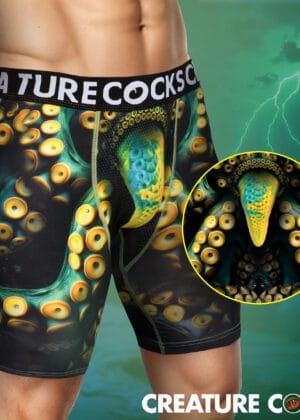 Creature Wear Monstropus Tentacled Monster Boxer Shorts - Medium