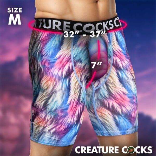 Creature Wear Mystique Unicorn Boxer Shorts - Medium