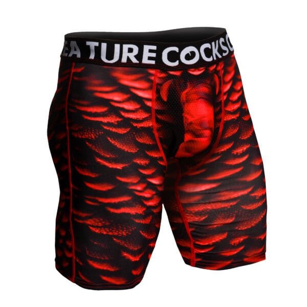 Creature Wear Horny Devil Demon Boxer Shorts - Medium