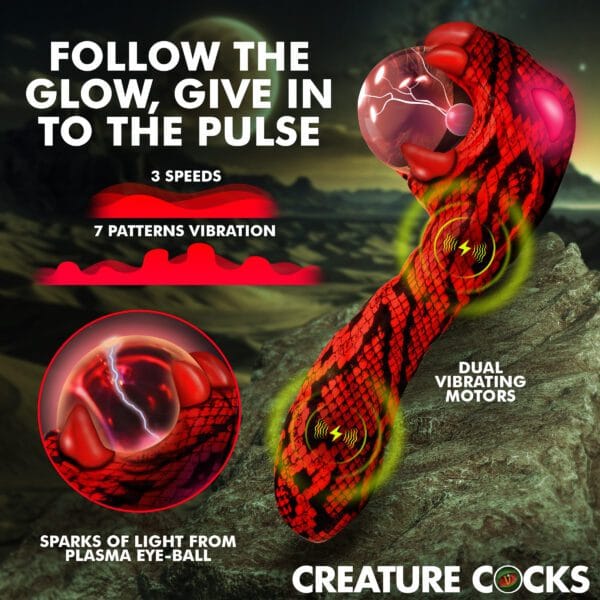 Cobra Silicone Plasma Vibrator Cobra Silicone Plasma Vibrator