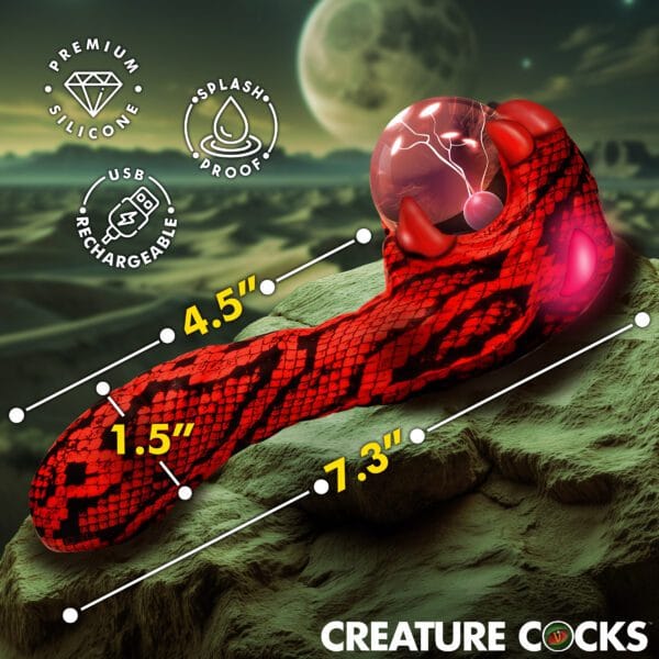 Cobra Silicone Plasma Vibrator Cobra Silicone Plasma Vibrator