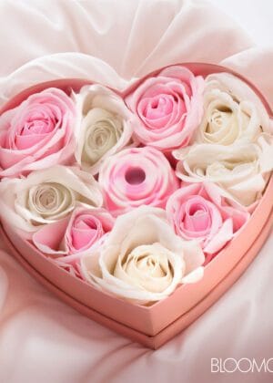 The Rose Lovers Gift Box - Pink Swirl