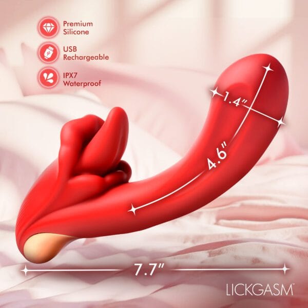 Lusty Licker Licking Silicone Vibrator Lusty Licker Licking Silicone Vibrator