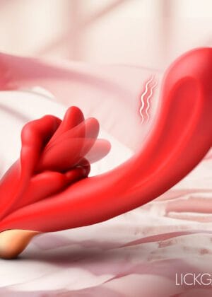 Lusty Licker Licking Silicone Vibrator