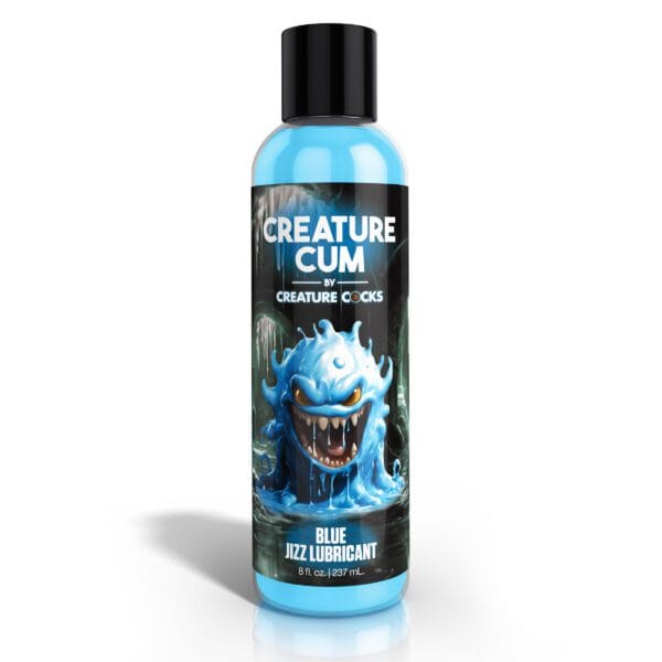 Creature Cum Blue Jizz Lubricant - 8oz Creature Cum Blue Jizz Lubricant - 8oz
