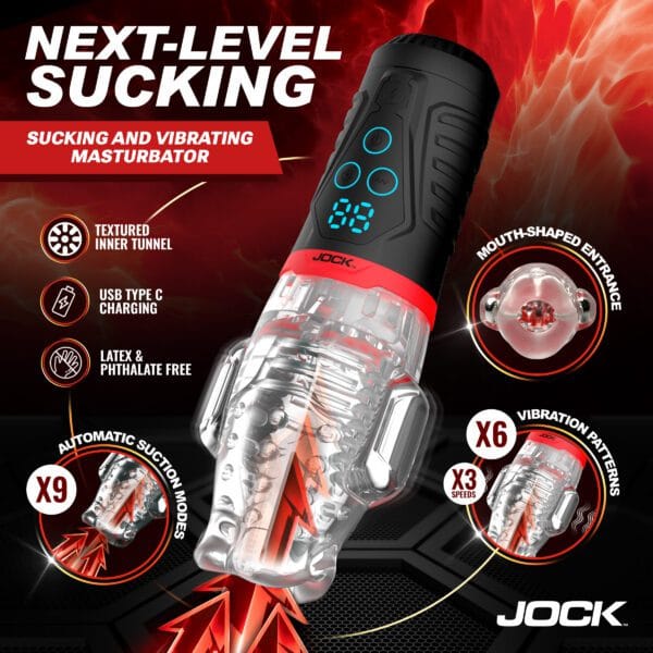Power Suck Sucking & Vibrating Masturbator Power Suck Sucking & Vibrating Masturbator