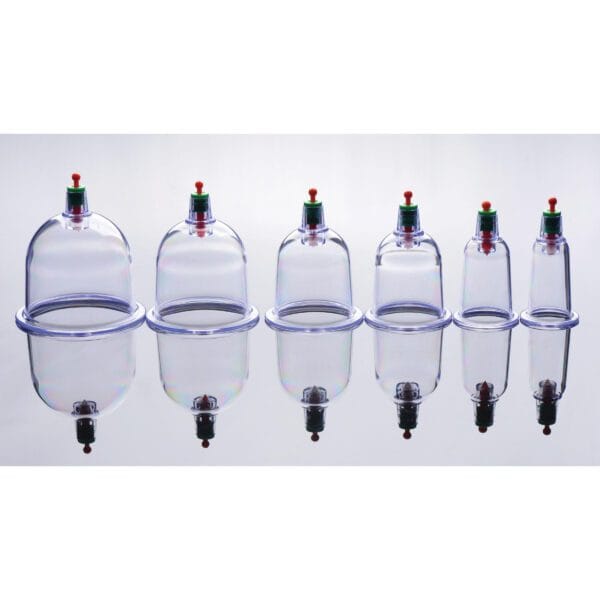Sukshen 6 Piece Cupping Set with Acu-Points Sukshen 6 Piece Cupping Set with Acu-Points