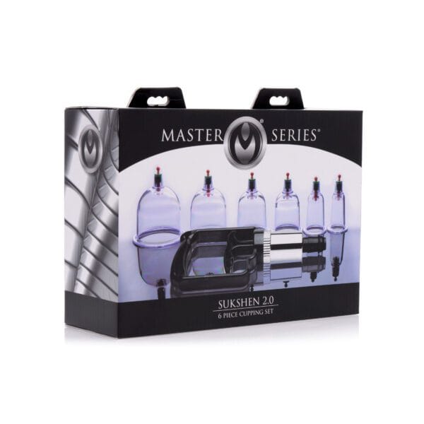 Sukshen 6 Piece Cupping Set with Acu-Points Sukshen 6 Piece Cupping Set with Acu-Points