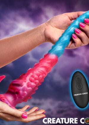 Vibropus Vibrating Silicone Dildo