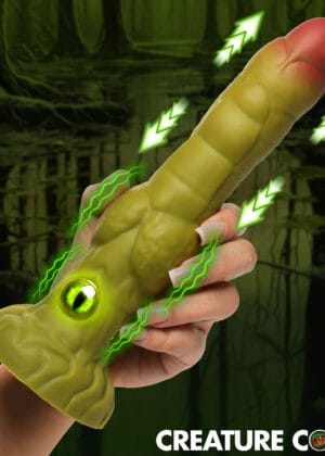 Eyegor Thrusting and Vibrating Silicone Dildo