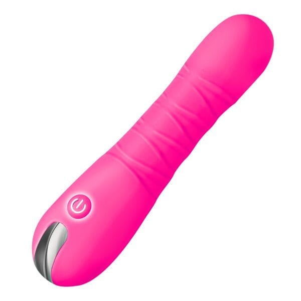 New Thrusting Silicone Dildo - Pink New Thrusting Silicone Dildo - Pink