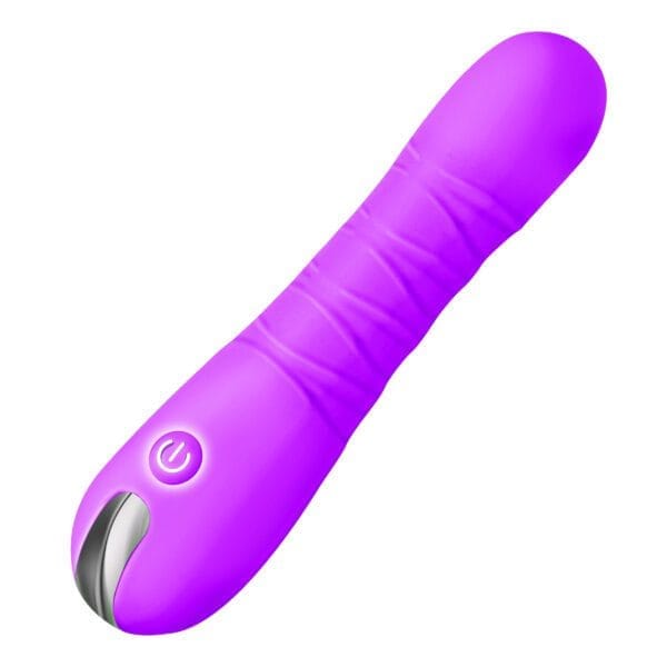New Thrusting Silicone Dildo - Purple New Thrusting Silicone Dildo - Purple