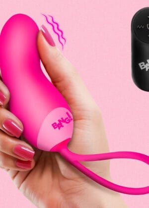 Silicone Mini Vibe w/ Remote - Pink