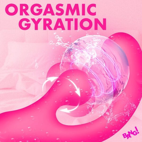 Gyro Rabbit Silicone Vibrator - Pink Gyro Rabbit Silicone Vibrator - Pink
