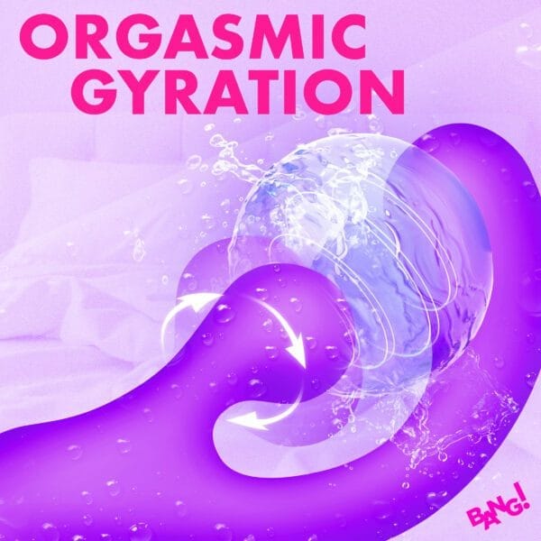 Gyro Rabbit Silicone Vibrator - Purple Gyro Rabbit Silicone Vibrator - Purple
