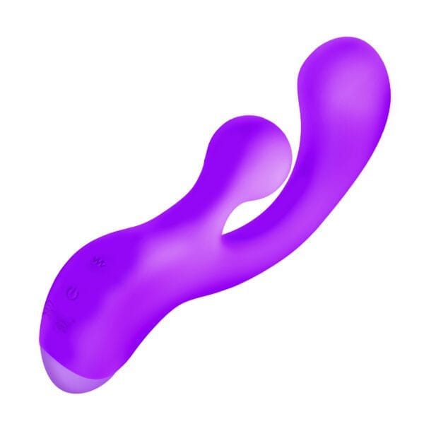Gyro Rabbit Silicone Vibrator - Purple Gyro Rabbit Silicone Vibrator - Purple