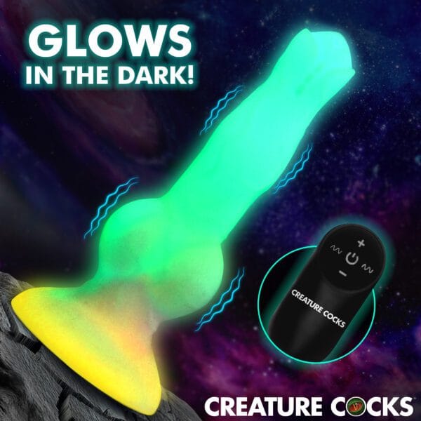 Astro Cock Vibrating Glow-in-the-Dark Silicone Dildo Astro Cock Vibrating Glow-in-the-Dark Silicone Dildo