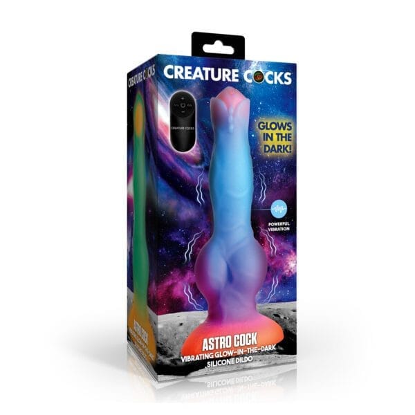 Astro Cock Vibrating Glow-in-the-Dark Silicone Dildo Astro Cock Vibrating Glow-in-the-Dark Silicone Dildo