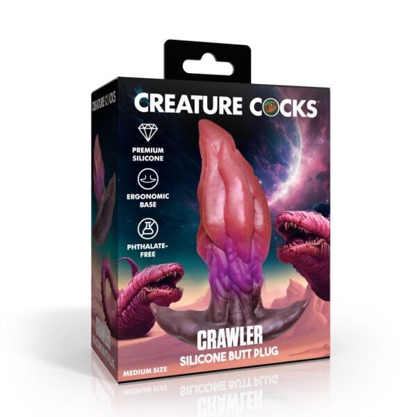 Crawler Silicone Butt Plug - Medium Crawler Silicone Butt Plug - Medium