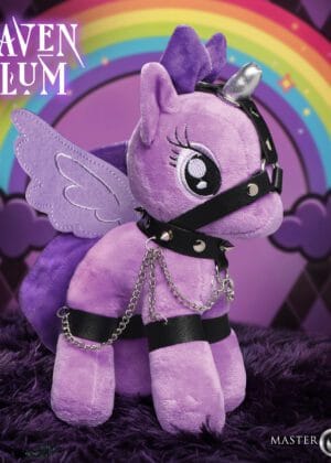 Raven Plum Bondage Pony