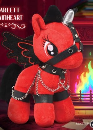 Scarlet Chainheart Bondage Pony