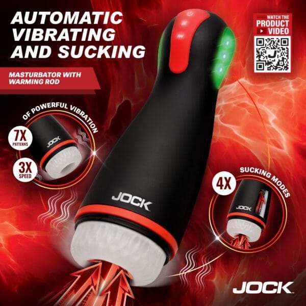 Blaze Vibrating, Sucking, and Warming Masturbator Blaze Vibrating, Sucking, and Warming Masturbator