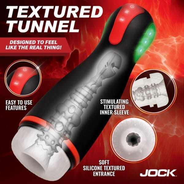 Blaze Vibrating, Sucking, and Warming Masturbator Blaze Vibrating, Sucking, and Warming Masturbator