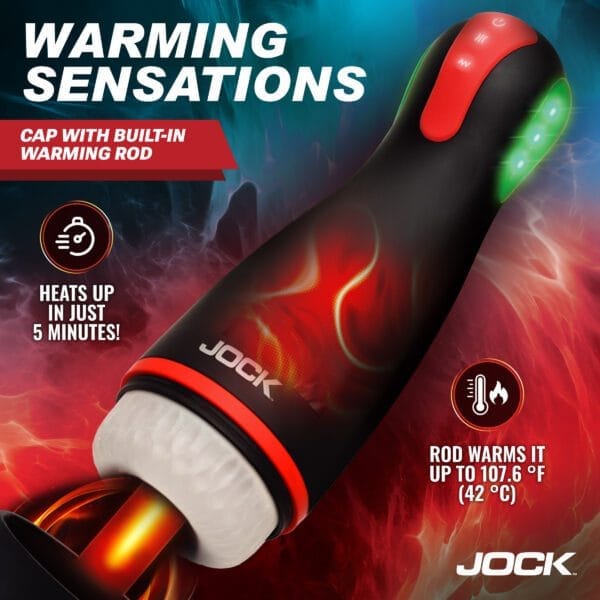 Blaze Vibrating, Sucking, and Warming Masturbator Blaze Vibrating, Sucking, and Warming Masturbator
