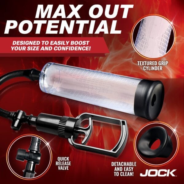 Amp Up Penis Pump with Pull Handle Amp Up Penis Pump with Pull Handle
