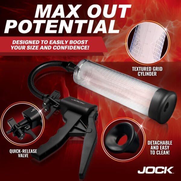 Amp Up Penis Pump with Trigger Handle Amp Up Penis Pump with Trigger Handle