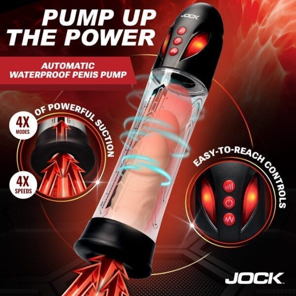 Power Up Automatic Waterproof Penis Pump Power Up Automatic Waterproof Penis Pump