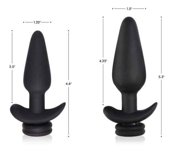 Large Vibrating Anal Plug with Interchangeable Fox Tail - Rainbow Large Vibrating Anal Plug with Interchangeable Fox Tail - Rainbow