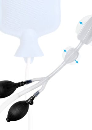 Double Bulb Enema System