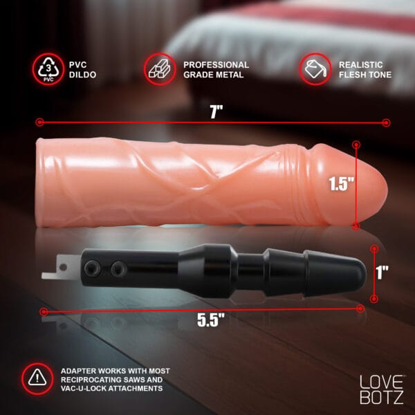 The Fucking Adapter Plus with Dildo The Fucking Adapter Plus with Dildo