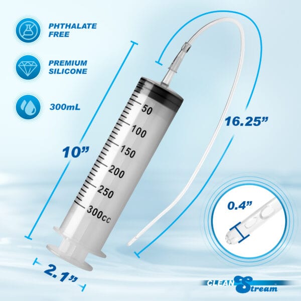 Enema Syringe with Tube - 300ml Enema Syringe with Tube - 300ml