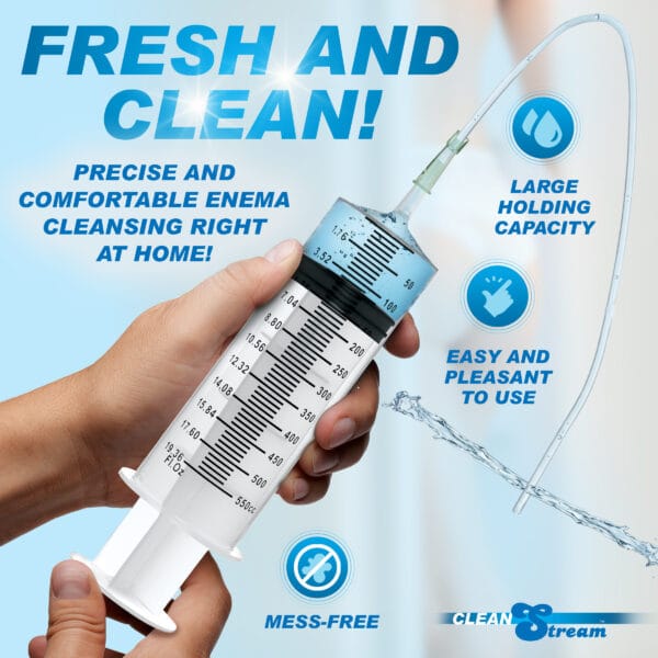 Enema Syringe with Tube - 550ml Enema Syringe with Tube - 550ml