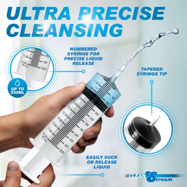 Enema Syringe with Tube - 550ml Enema Syringe with Tube - 550ml