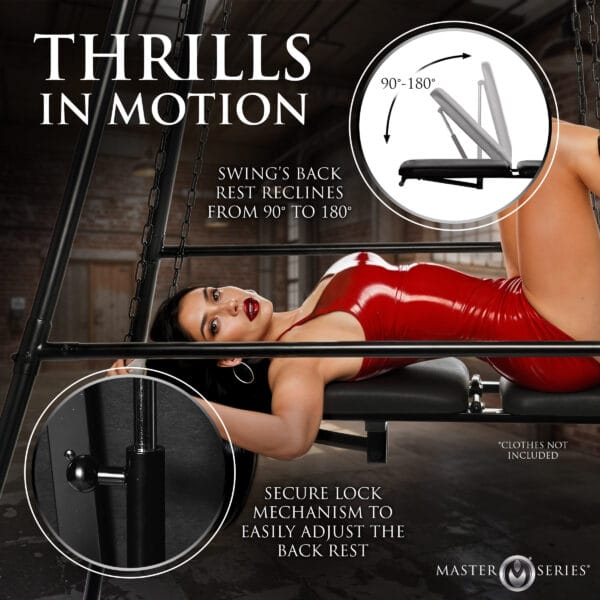 Throne Adjustable Sex Swing with Stand Throne Adjustable Sex Swing with Stand